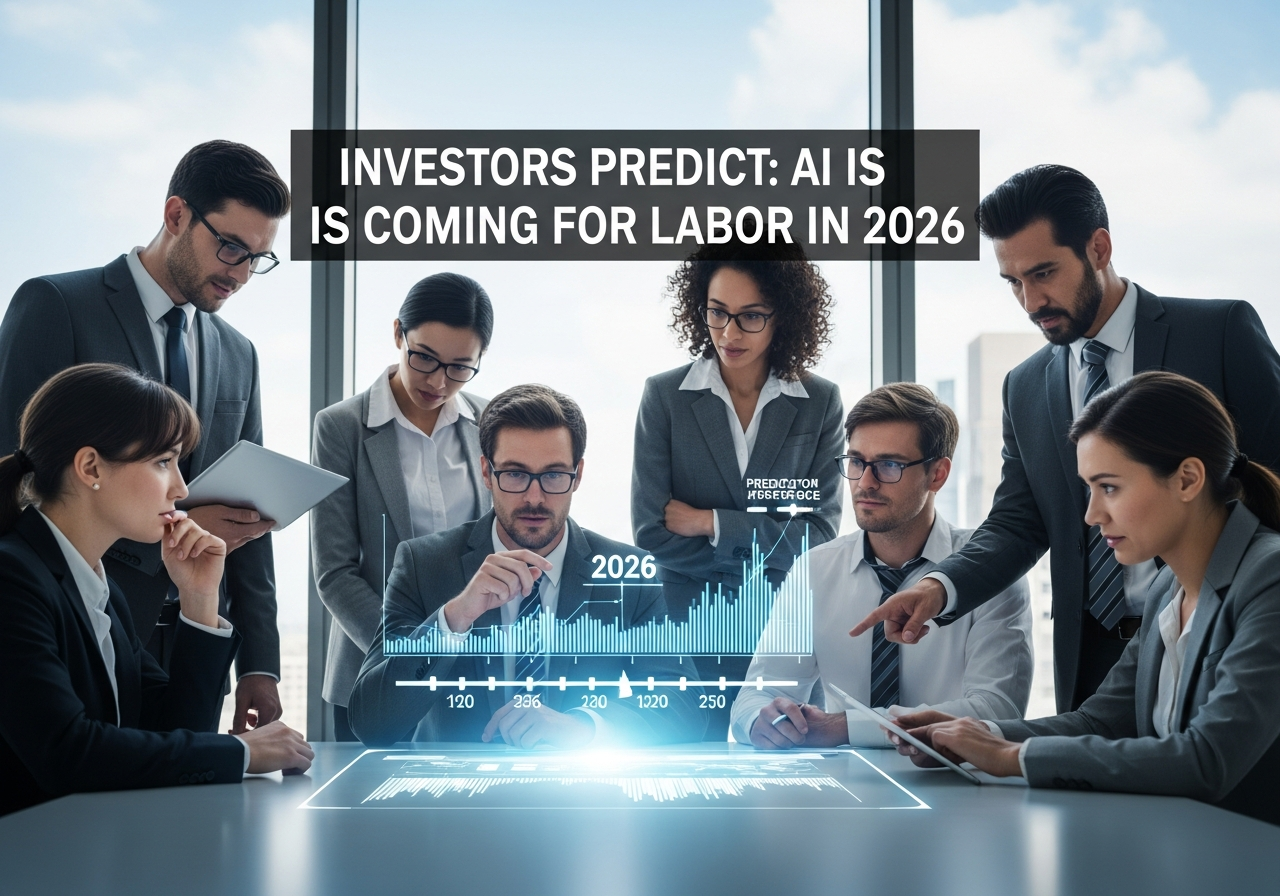 Investors predict AI is coming for labor in 2026