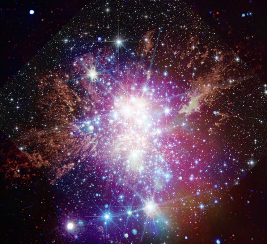 An Eye-catching Star Cluster