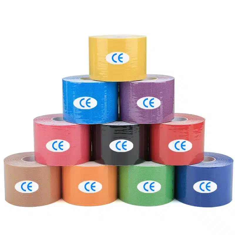 Silicone Jaw Exerciser vs Waterproof Kinesiology Tape (2026) 5 Sports Waterproof Kinesiology Tape Stickers Athletic Bandage Muscle Recovery Protector Strapping Pain Relief Tennis Gym
