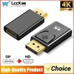 4K 30Hz/60Hz DP DisplayPort to HDMI-compatible Adapter Converter Display Port DP to HDTV Adapter Video Audio Laptop PC Laptop