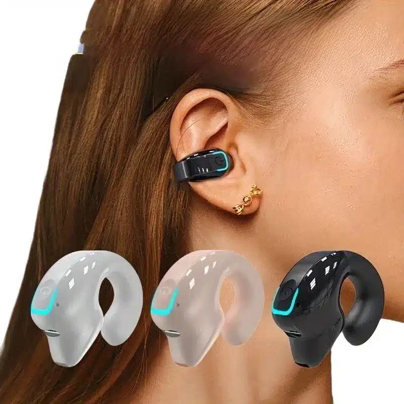 Earphone Clip Wireless Bluetooth Headphone Bone Conduction Headset High Quality TWS Auriculares Sport Noise Canceling With Mic