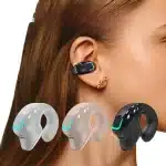 Earphone Clip Wireless Bluetooth Headphone Bone Conduction Headset High Quality TWS Auriculares Sport Noise Canceling With Mic