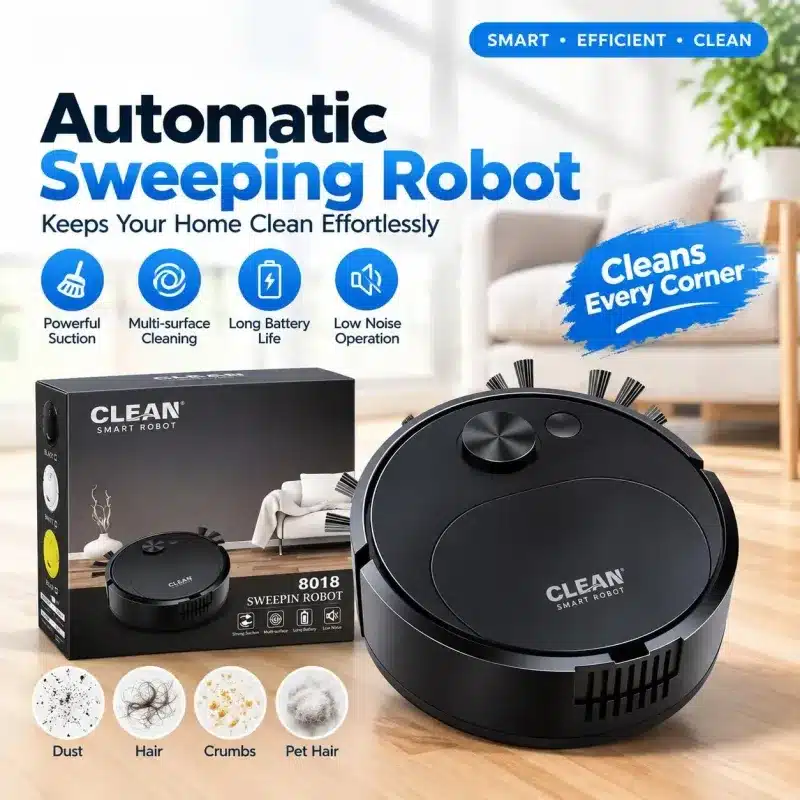 Same Factory, Half the Price: 5 Best Direct-from-OEM Smart Home & Vacuum Deals on AliExpress (2026) 9 Ultra-Slim 3-in-1 USB Rechargeable Sweeping & Mopping Mini Robot (1500Pa)