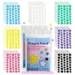 280/1120/1680pcs Seven-Color Star Pimple Patches – Invisible Hydrocolloid Dots for Fun & Gentle Skincare