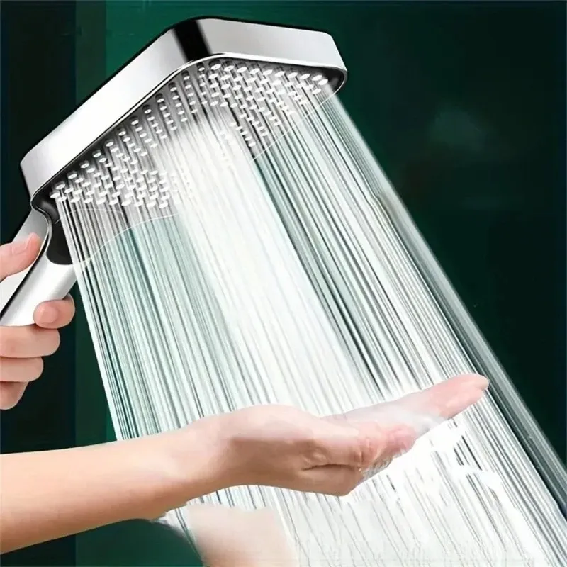 #9 Best Secondary Bath Pick: High-Flow 3-Mode Adjustable Rainfall Shower Mixer ($9.53)