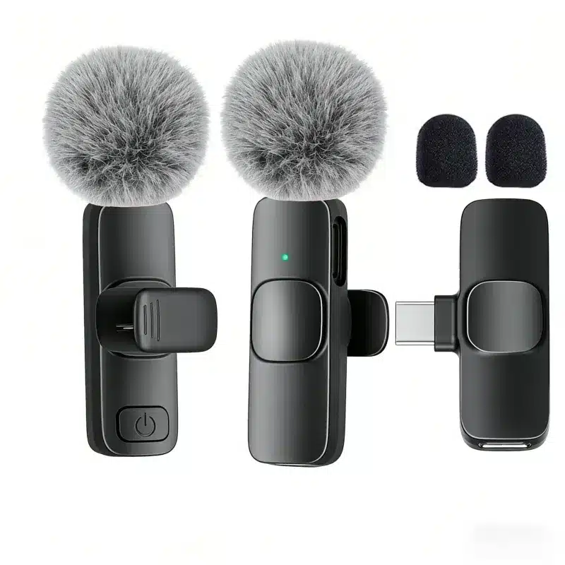 #10 Best Ultra-Budget Backup Mic: $6.51 Type-C Wireless Lapel Mic for Phones & Cameras ($6.51)