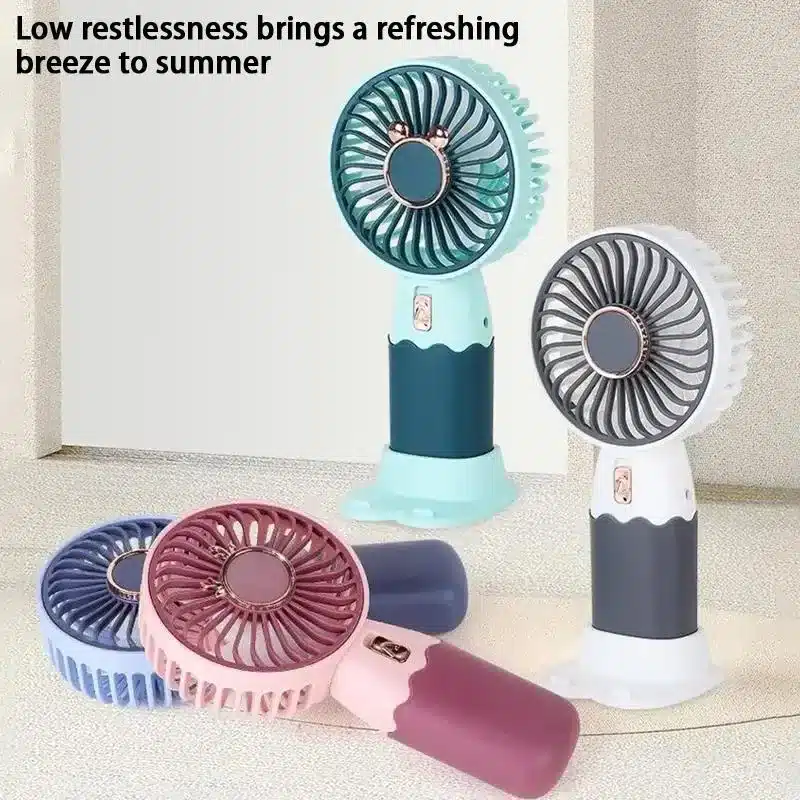 Same Factory, Half the Price: 5 Best Direct-from-OEM Smart Home & Vacuum Deals on AliExpress (2026) 10 2-in-1 USB Rechargeable Handheld & Desk Fan with Phone Stand (98% Rated Edition)